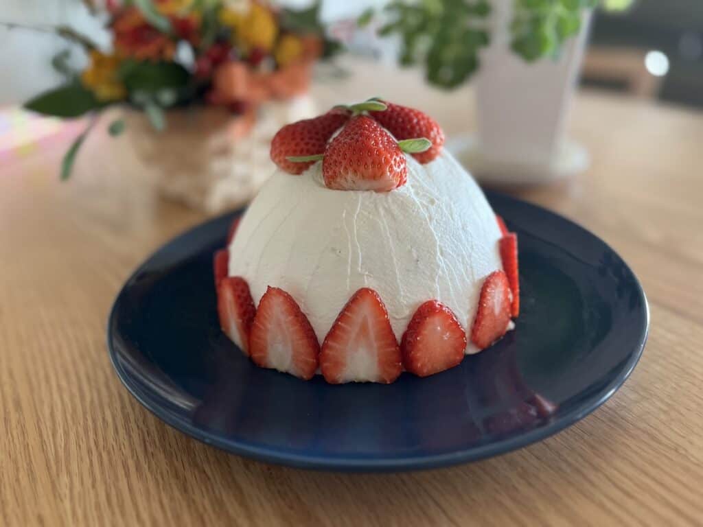 microwaveable dome cake