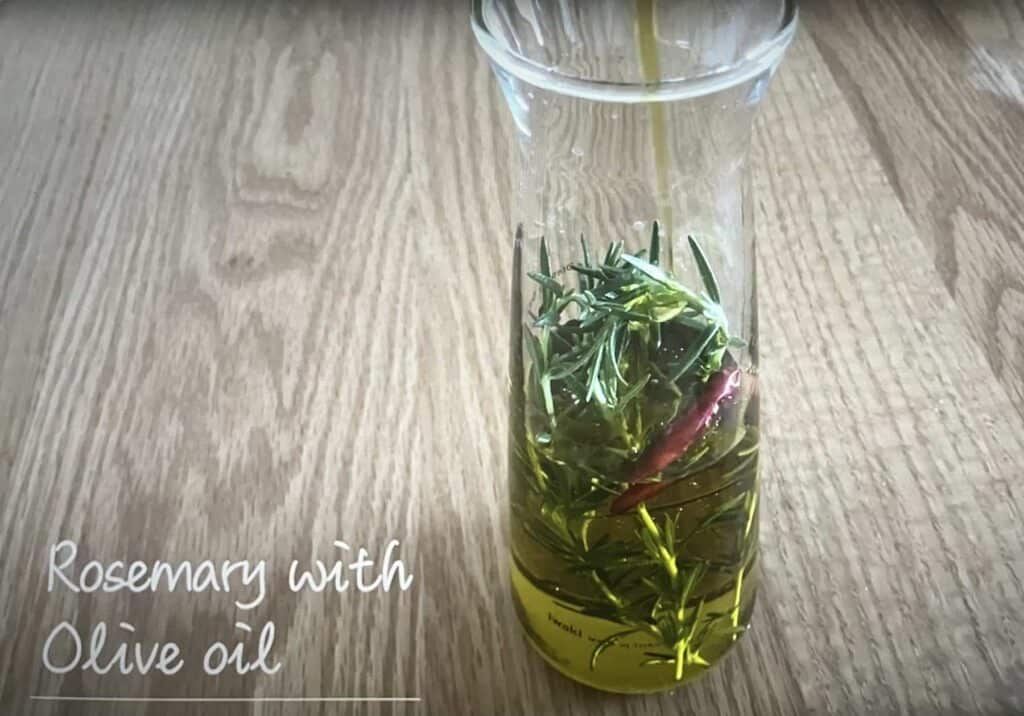 rosemary with oliveoil