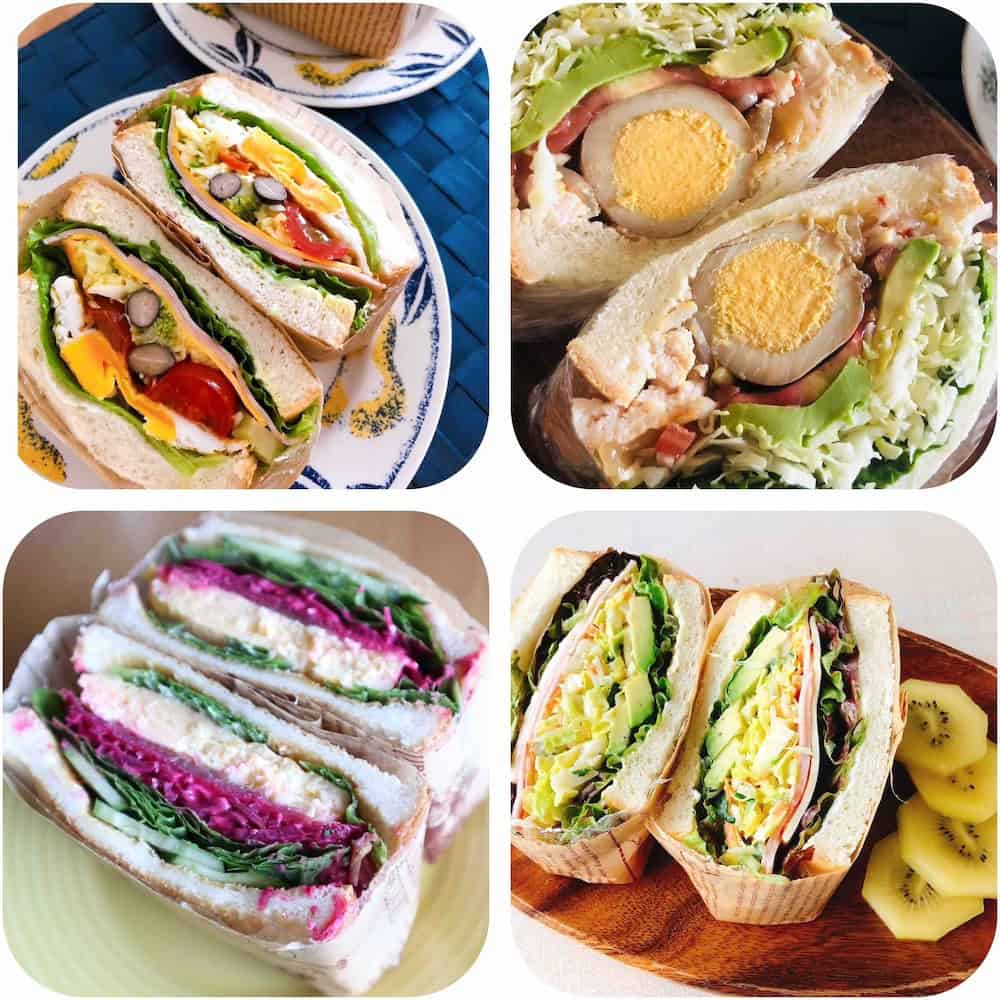handmade sandwich