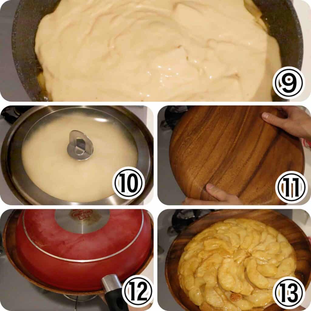 りんごガレットの作り方工程その3の5カット画像